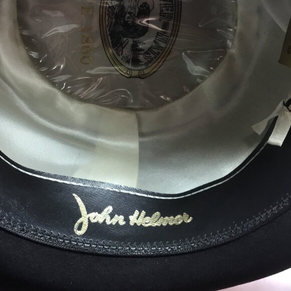 Beaver Brands Hats Derby Black 5X Fur Size 7 - Picture 11 of 13